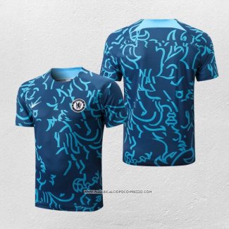 Maglia Allenamento Chelsea 2022-23 Blu