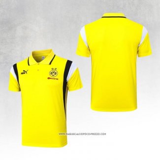 Maglia Polo Borussia Dortmund 2023-24 Giallo