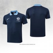 Maglia Polo Chelsea 2024 Blu -25