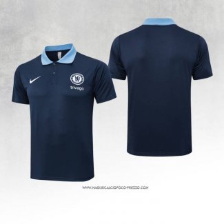 Maglia Polo Chelsea 2024 Blu -25