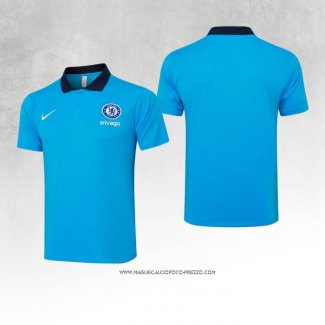 Maglia Polo Chelsea Blu 24-25