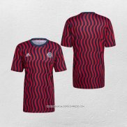 Maglia Prematch Bayern Monaco 2022 Rosso