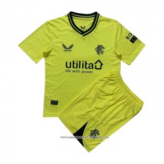 Maglia Rangers Portiere 23-24 Bambino Giallo