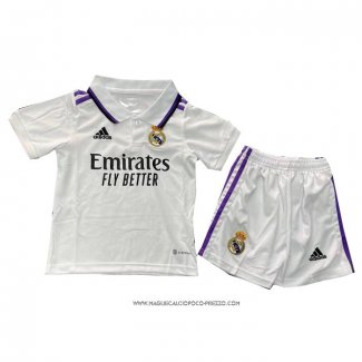 Prima Maglia Real Madrid 22-23 Bambino