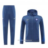 Tuta con Cappuccio Inter Blu 24-25