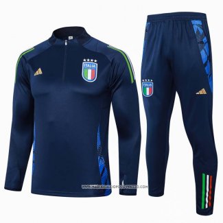 Tuta da Track Felpa Italia Bambino Blu 24-25