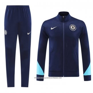 Tuta da Track Giacca Chelsea 2024 Blu -25