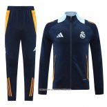 Tuta da Track Giacca Real Madrid Blu Scuro 24-25