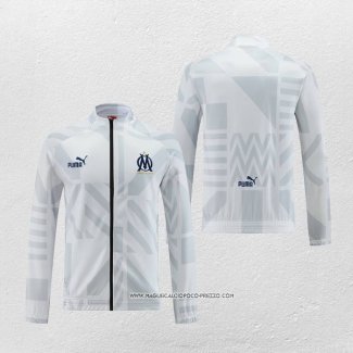 Giacca Olympique Marsiglia 2022-2023 Bianco