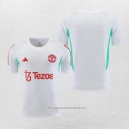 Maglia Allenamento Manchester United 2023-2024 Bianco