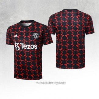 Maglia Allenamento Manchester United Rosso 24-25