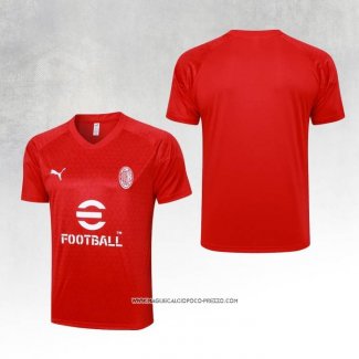 Maglia Allenamento Milan 2023-24 Rosso