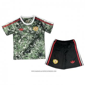 Maglia Manchester United Bambino X Stone Roses 24-25