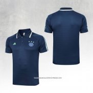 Maglia Polo Ajax 23-24 Blu