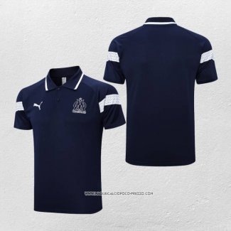 Maglia Polo Olympique Marsiglia 2022-2023 Blu