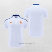 Maglia Polo Real Madrid 22-23 Bianco e Blu