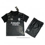 Maglia Real Madrid Y-3 2024 Bambino Nero