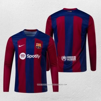 Prima Maglia Barcellona 23-24 Manica Lunga