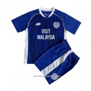 Prima Maglia Cardiff City 23-24 Bambino