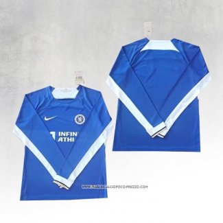 Prima Maglia Chelsea 23-24 Manica Lunga