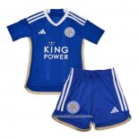 Prima Maglia Leicester City 23-24 Bambino