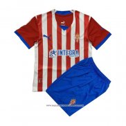 Prima Maglia Sporting Gijon 22-23 Bambino