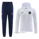 Tuta con Cappuccio Paris Saint-Germain 2022-23 Bianco