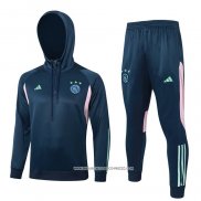 Tuta da Track Felpa Ajax 2023-24 Blu