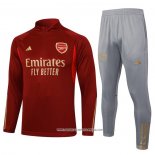 Tuta da Track Felpa Arsenal 2023-24 Rosso