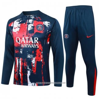 Tuta da Track Felpa Paris Saint-Germain Bambino Blu 24-25