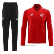 Tuta da Track Giacca Bayern Monaco 2022-23 Rosso