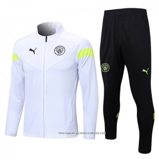 Tuta da Track Giacca Manchester City 2022-23 Bianco