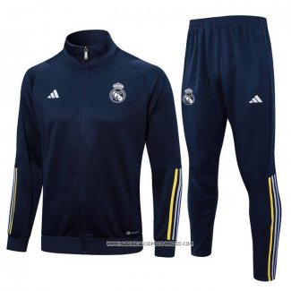 Tuta da Track Giacca Real Madrid 2023-24 Blu