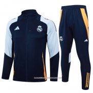 Tuta da Track Giacca Real Madrid 2024 Blu Scuro -25