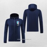 Giacca con Cappuccio Italia 22-23 Blu