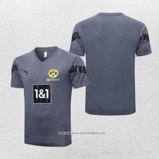 Maglia Allenamento Borussia Dortmund 2022-23 Grigio