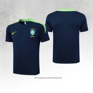 Maglia Allenamento Brasile Blu 24-25