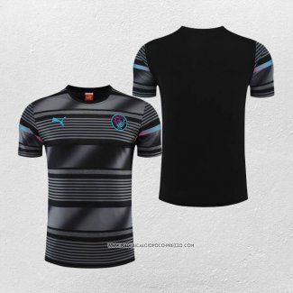 Maglia Allenamento Manchester City 22-23 Nero