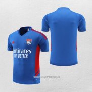 Maglia Allenamento Olympique Lione 22-23 Blu