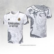 Maglia Allenamento Real Madrid 2024 Bianco Dragon -25