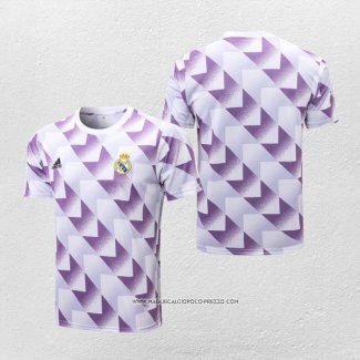 Maglia Allenamento Real Madrid 22-23 Bianco e Purpura