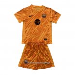 Maglia Barcellona Portiere Bambino Arancione 24-25