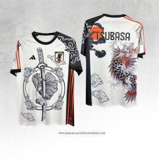 Maglia Giappone Bianco Thailandia Dragon 24-25