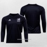 Maglia Messico Portiere 2022 Manica Lunga Nero