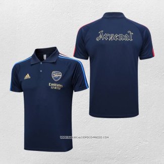 Maglia Polo Arsenal 23-24 Blu