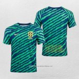 Maglia Prematch Brasile 2022 Verde