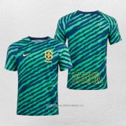 Maglia Prematch Brasile 2022 Verde