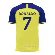 Prima Maglia Al Nassr Giocatore Ronaldo 22-23