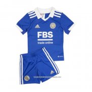 Prima Maglia Leicester City 22-23 Bambino