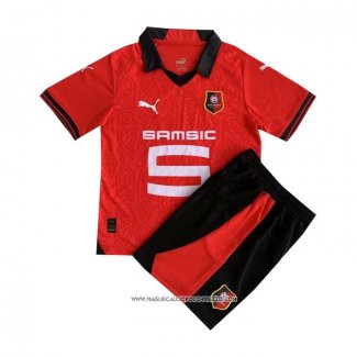 Prima Maglia Stade Rennais 23-24 Bambino